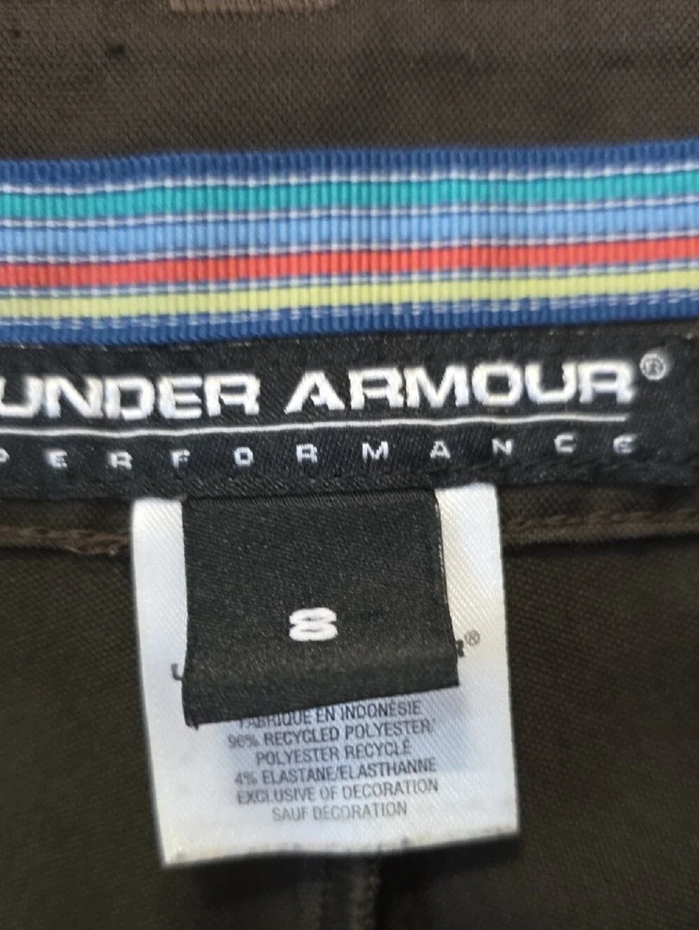 Under Armour Women's Black Bermuda Shorts